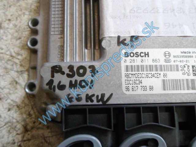 štartovací set na peugeot 307 1,6hdi, 